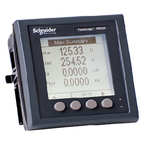 PM5350 POWER METER WITHTHD.ALARMING, Schneider METSEPM5350