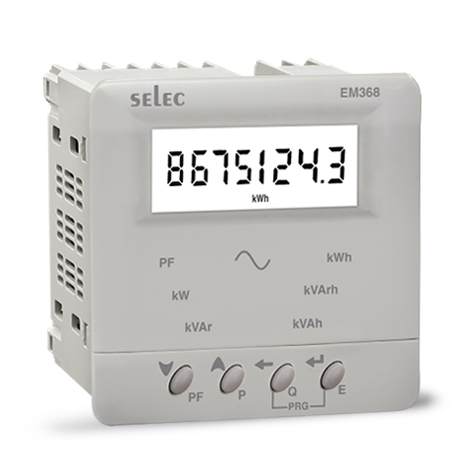 Đồng hồ đo điện năng, EM368-C (96x96)