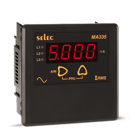 Đồng hồ đo dòng điện Selec MA335