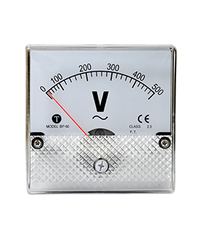 Đồng Hồ Volt  AC Taiwan Meters, BP-80 80x80 (500V)