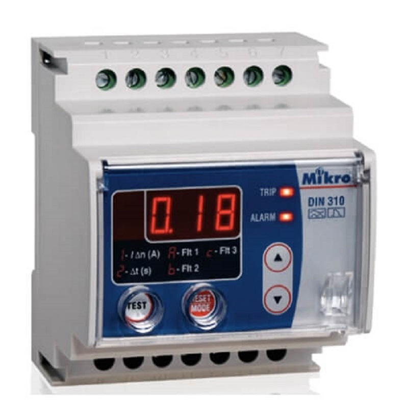 Relay bảo vệ dòng rò - gắn Din Rail Mikro DIN310-240A
