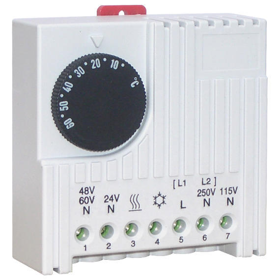 Bộ ổn nhiệt, giám sát nhiệt độ tủ điện, KT mặt : 71 x 71 x 33.5mm, Leipole JWT6011