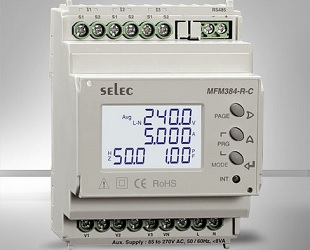 Đồng hồ đa năng Selec MFM384-R-C