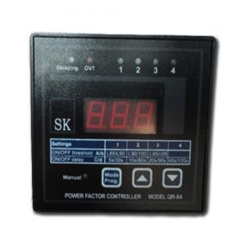 Bộ điều khiển tụ bù SK QR-X4-96, 4 cấp size 96x96