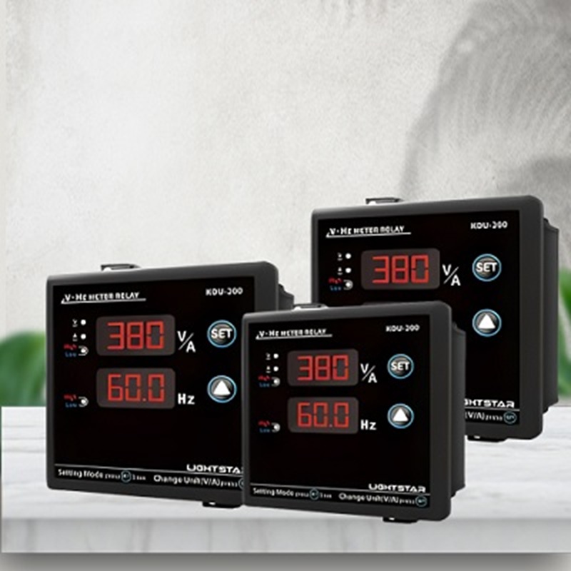 MÁY ĐO BẢNG V, Hz (100x100) V, Hz + DO (OVR, UVR, OFR, UFR)