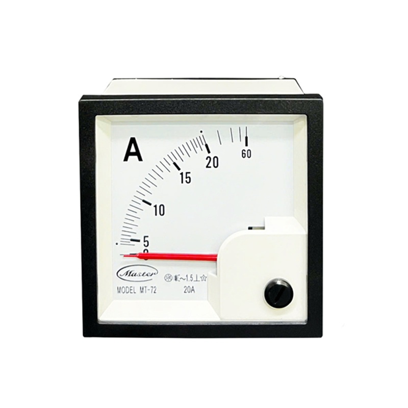 Đồng hồ Ampe trực tiếp 20A Size 72x72,  IP65, MT-72-20A-IP65 Master