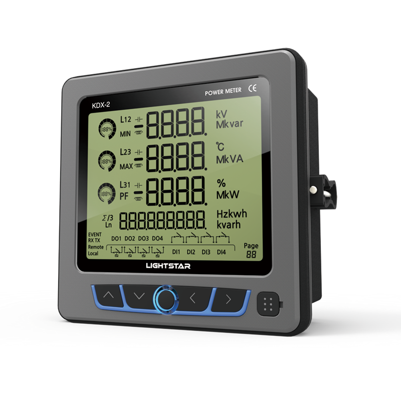 ĐỒNG HỒ ĐO ĐIỆN MUI (144x144) KDX-200 +Temp + RS-485