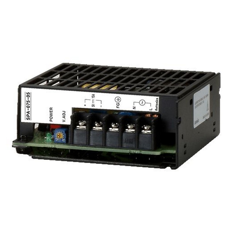 Bộ Nguồn DC, 75W nguồn cấp 100-240VAC, Ngõ ra: 5V, 15A, Autonics SPA-075-05